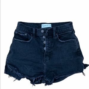 High rise mom shorts A&F